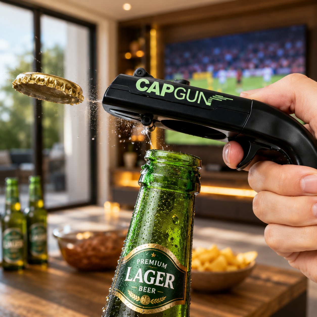 Capapult Bottle Cap Launcher